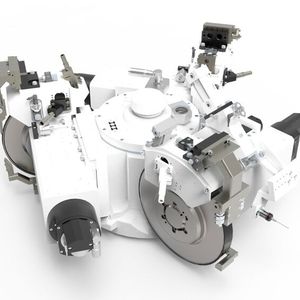 Die Rundschleifmaschine Jumat 3S ist die neue Junker-Antwort auf die Frage nach einem möglichst flexiblen Fertigungsprozess, Effizienz und Wirtschaftlichkeit. Sie stammt aus dem Plattform-3-Konzept.(Bild:  Junker)