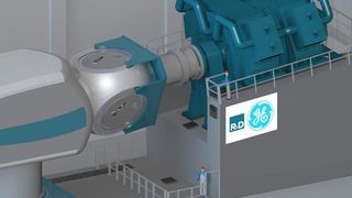 Das Lindoe Nacelle Testing (LNT) Projekt ist eines der fortschrittlichsten Gondel-Prüfstände von Windenergieanlagen mit einer Nennleistung von bis zu 10 Megawatt (MW). (Bild: GE Power Conversion)