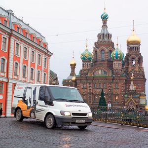 Trotz der riesigen Fläche Russlands zeigt Jungheinrich Präsenz auf dem gesamten Markt.