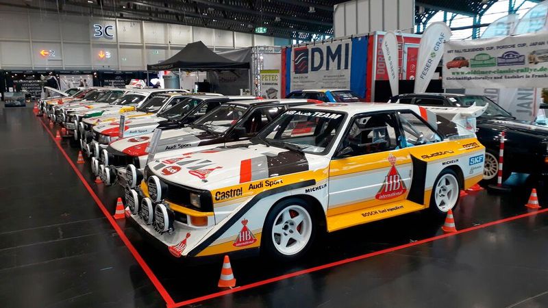 Oder wann haben Sie das letzte Mal so viele Quattros auf einem Haufen gesehen? (Bild: Steffen Dominsky)