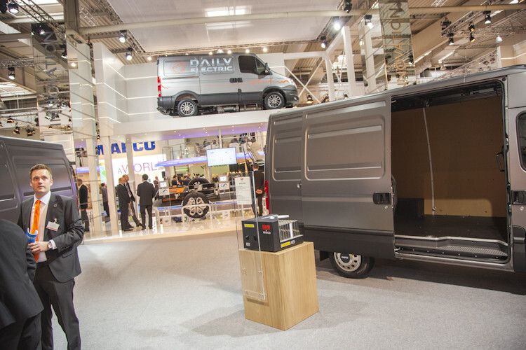 Mit seinem Daily kommt Iveco auch an scheinbar unerreichbare Orte. (Foto: Suffner)