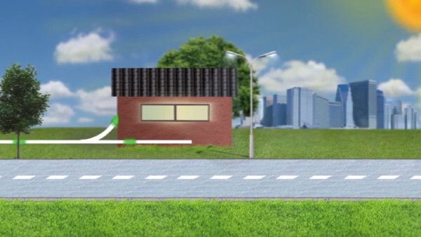 ... und diese elektrische Energie in unser Stromnetz einspeisen? (Bild: SolaRoad)