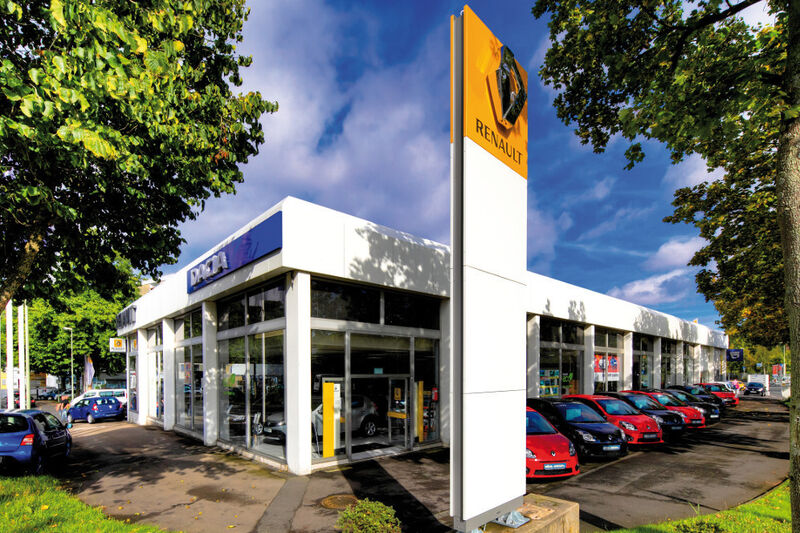 Durch diverse Zukäufe hat sich die Zahl der Standorte auf 18 erhöht, dazu gehört auch der Renault-Standort in Siegen. (Wahl-Group)