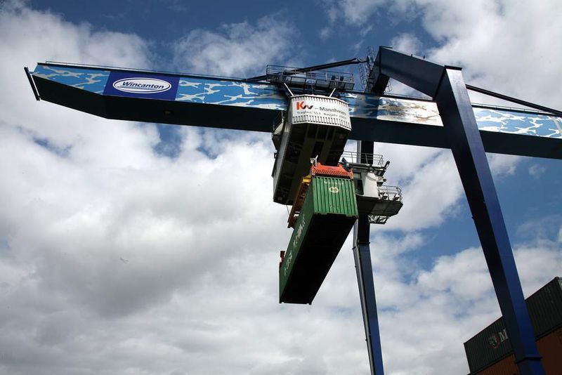Der Container-Umschlag im Hafen Mannheim ist in den vergangenen Jahren kontinuierlich um rund 11% gestiegen. (Archiv: Vogel Business Media)