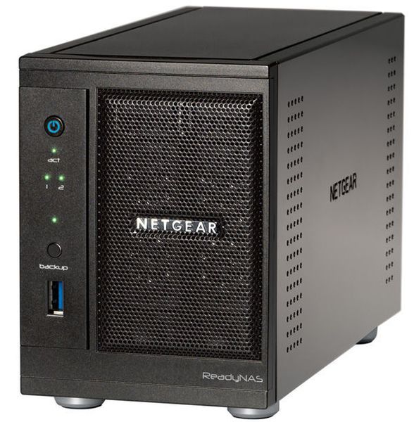 Abbildung 16: Das im Test verwendete Netgear ReadyNAS Ultra 2, bestückt mit 1 x 1 TB HDD (Archiv: Vogel Business Media)