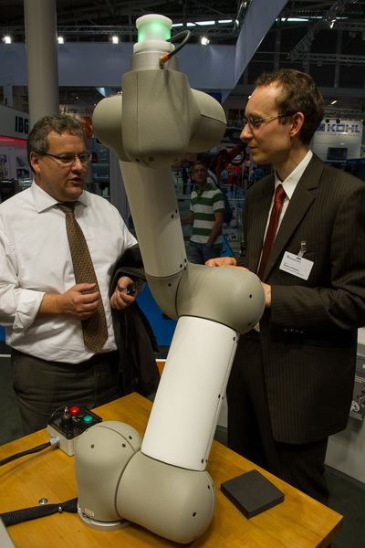 Rückblick: Das gab es 2012 auf der Automatica zu sehen. (Messe München)
