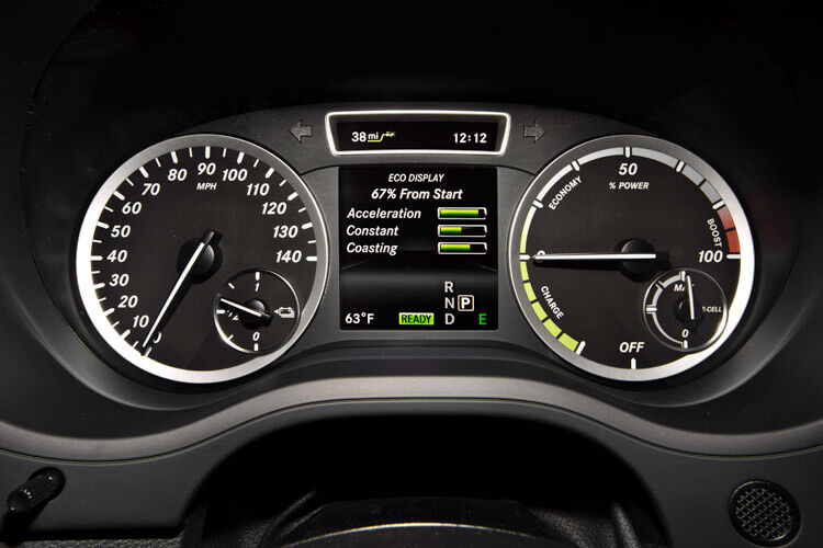 Die Höchstgeschwindigkeit von 160 km/h ist schnell erreicht. (Foto: Mercedes-Benz)