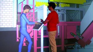 Bild 1: Ergonomieuntersuchungen in der Virtual Reality. (Archiv: Vogel Business Media)