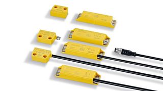 Magnetische Sensoren für eine bewegliche trennende Schutzeinrichtung. (IFM Electronic)