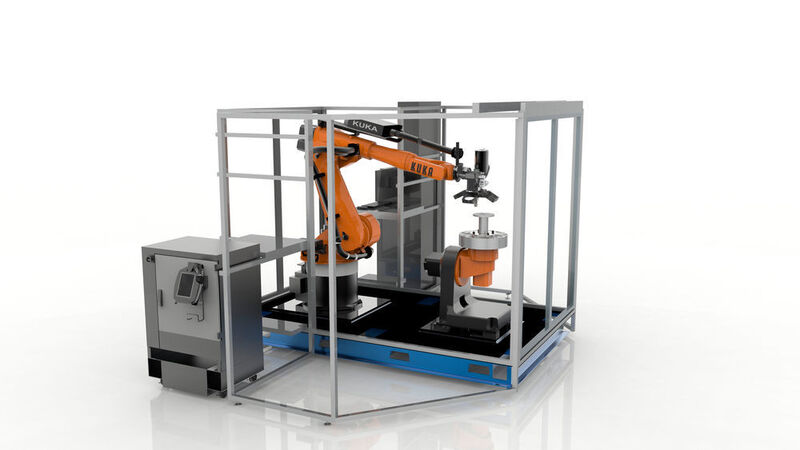 Siemens lieferte zu dem Robotic-Composite die Bewegungssteuerung. (Stratasys)