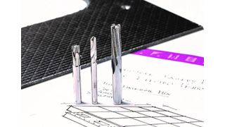 Diese PKD-Werkzeuge von Leuco sind für die Herstellung dünnwandiger CFK-Bauteile mit komplexen Formen ausgelegt, wie etwa Batteriekästen für Elektroautos. (Leuco)