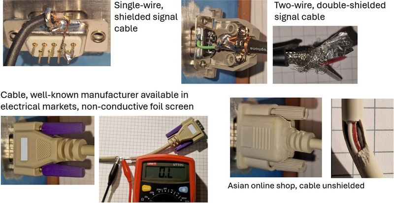 Bild 13:  Kabel, die für die Messungen in Bild 11 und Bild 12 verwendet wurden. (Bild: Würth Elektronik)