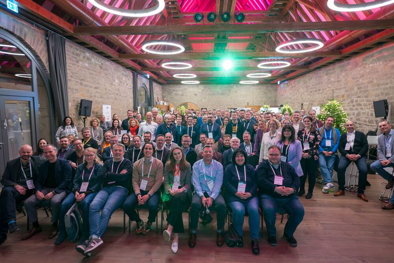 Und zum Abschluss gab es ein Gruppenfoto. (Bild: Jacqueline Trubas)