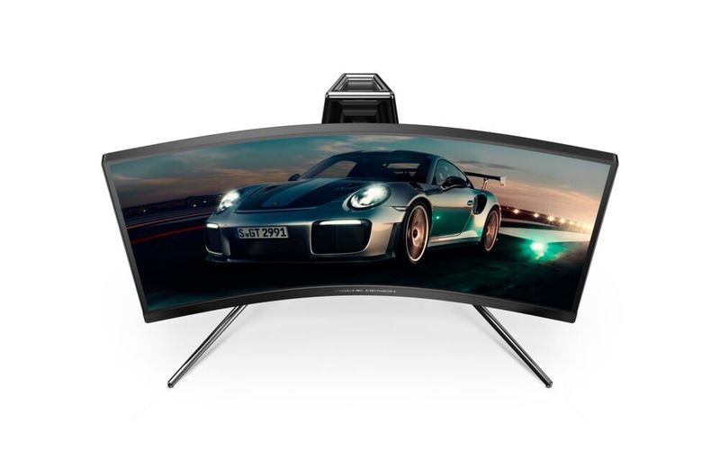 Das Panel ist mit 1000R gekrümmt und unterstützt VESA DisplayHDR 400. (AOC)