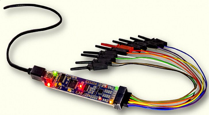 Eines der neuesten Boards des Design Centers: BitScope Micro Oszilloskop und Analyzer für Raspberry Pi (Bild: Farnell element14)