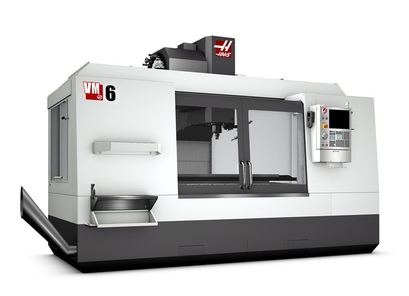 Die Haas-Formenbaumaschine VM-6 mit Verfahrwegen von 1626 mm × 813 mm × 762 mm. (Bild: Haas)