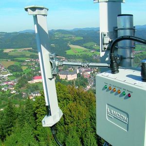Die Linz AG bietet ihren Kunden Breitbandinternet über Punkt-zu-Punkt-Richtfunk.