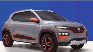 Mit der „Spring-Electric“-Studie gibt Dacia einen Ausblick auf sein erstes E-Auto auf Basis der Konzernschwester Renault K-ZE. (Bild: Dacia)