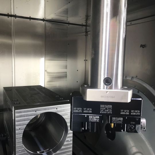 For the machining of bearing bores in spindle housings, SPL relies on the technological expertise of Big Kaiser. For the machining of bearing bores in spindle housings, SPL relies on the technological expertise of Big Kaiser.