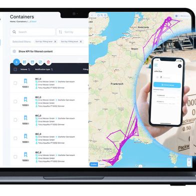 Die Software Packwise Flow 2.0 mit neuer Kartenansicht und mehr Informationen direkt auf der Karte ist seit dem 31. August verfügbar. (Bild: Packwise)