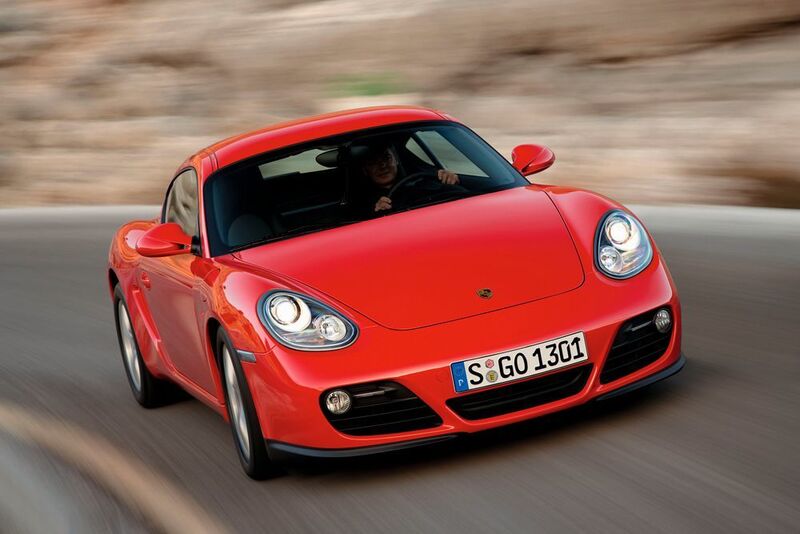 Platz 3: Porsche Cayman (Durchschnittspreis: 55.674 Euro). (Porsche)