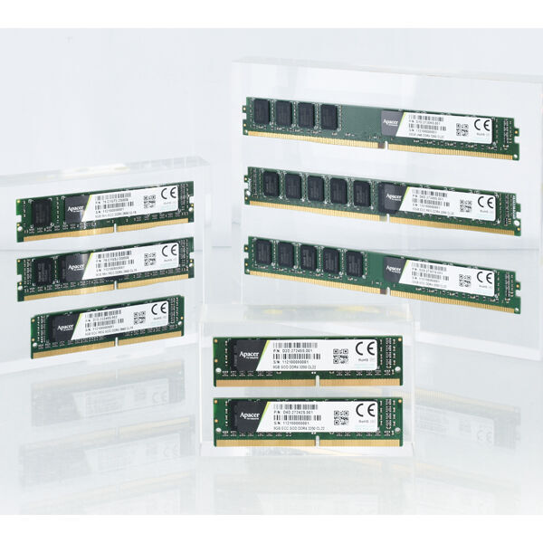 Apacer hat neue DDR4-VLP-DIMMs vorgestellt.