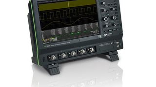 Hoch aufgelöst: HD4096 ist eine High-Definition-Technologie von Teledyne LeCroy. Echte 12-Bit-Hardware garantiert saubere und rauscharme Signale. Dargestellt ist das HDO4054, ein Oszilloskop mit 4 Kanälen und 500 MHz bei einer Abtastrate von  2,5 GS/s und 12,5 Mpts /ch Speichertiefe pro Kanal. (Teledyne LeCroy)