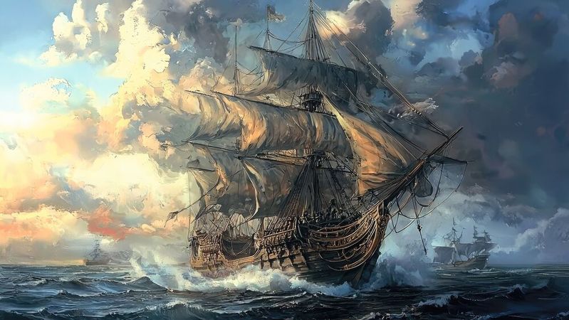 Auch ohne alte Seekarten bleibt der Kurs klar: sichere Wege, verlässliche Kommunikation – und das gemeinsame Ziel von „Frieden und Wohlstand“ im Ostseeraum.(Bild: ©  Bendot – stock.adobe.com / KI-generiert)