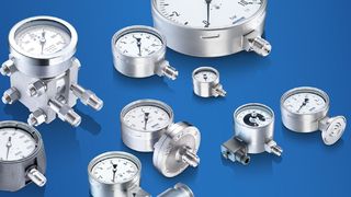 Die Bourdonfeder findet sich in einer Vielzahl von Druckmessern, die Baumer anbietet. (Bild: Baumer)