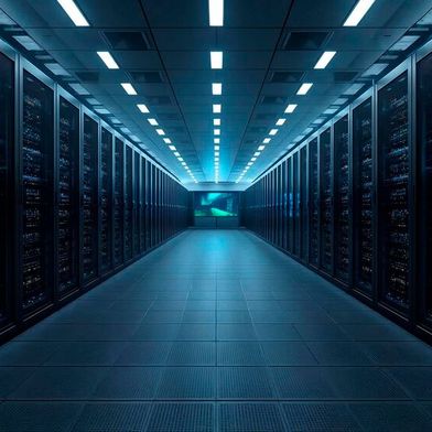 Die Schwarz-Gruppe plant ein neues Rechenzentrum in Lübbenau im Spreewald. Es soll unter anderem mehr Power für Künstliche Intelligenz liefern.  (Bild: Canva / KI-generiert)