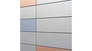 So schön kann Stahl sein: Eine Effektlackierung und eine leichte Oberflächenstruktur verleihen einen schillernden Glanz. (Bild: Thyssen-Krupp Steel Europe)