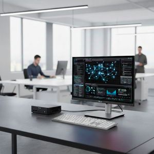 Die beiden Top-Modelle des NUC 16 Pro mit Intel-Core-Ultra-X7- und X9-Prozessor bieten eine integrierte Arc-B390-GPU, die auch einiges zur KI-Leistung der Rechner beiträgt. (Bild: Asus)