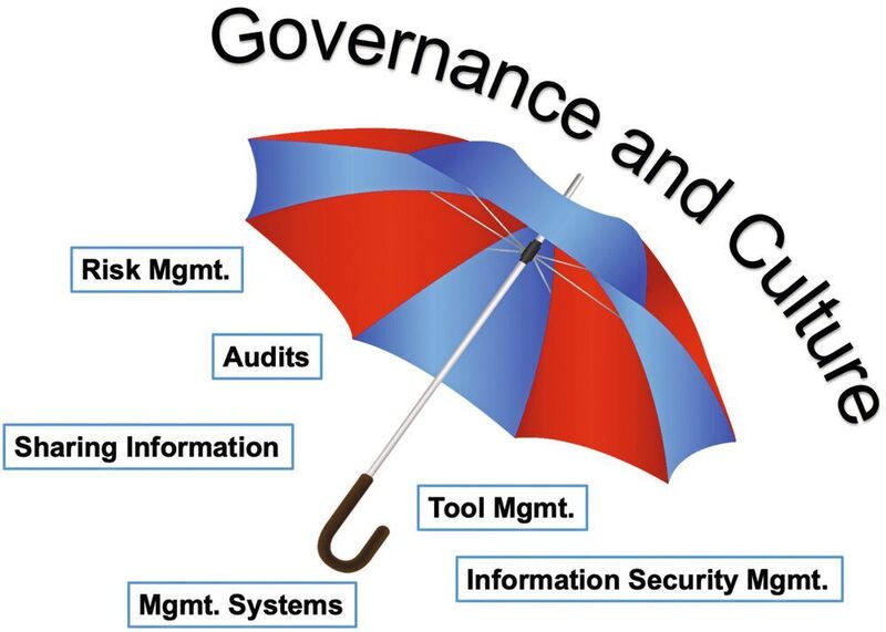 Bild 3:  Unter dem Schirm von Governance & Culture. (MicroConsult)