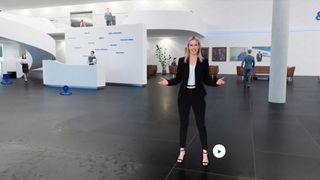 Hereinspaziert in die schöne neue Onlinewelt von Keller & Kalmbach. Ein Avatar der „FAKKTORY“ begrüßt Besucherinnen und Besucher der virtuellen C-Teile-Welt. (Keller & Kalmbach)