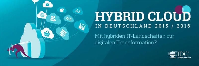 Angesichts der Digitalen Transformation nehmen hybride Clouds Fahrt auf in deutschen Unternehmen, so eine aktuelle IDC-Studie.