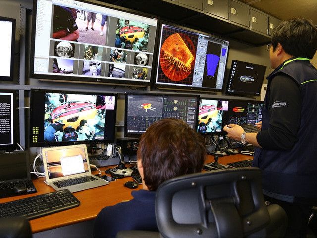 Der Crabbter CR200 ist eine speziell für die Tiefsee entwickelte Roboterkrabbe. (Kiost)