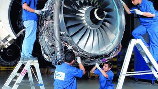 V2500-Triebwerke werden unter anderem von der MTU Maintenance Zhuhai betreut (Bild: MTU Aero Engines)