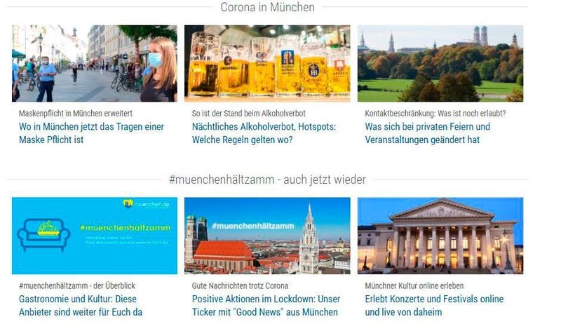 Internetpräsenz der Stadt München (www.muenchen.de)