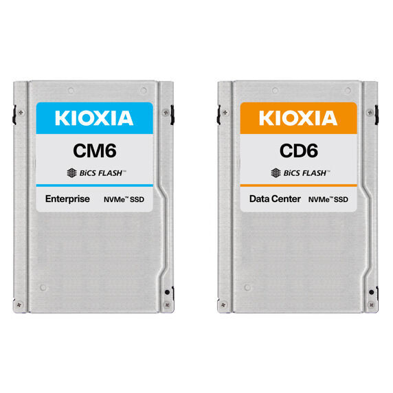 Neue SSD-Generation von Kioxia: CM6 und CD6.