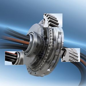 Mit dem RV-Präzisionsgetriebe fertigt die Nabtesco Corporation mit durchschlagendem Erfolg ein Produkt, das seit langer Zeit in Fahrmotoren von Baumaschinen und Industrierobotern verbaut wird.