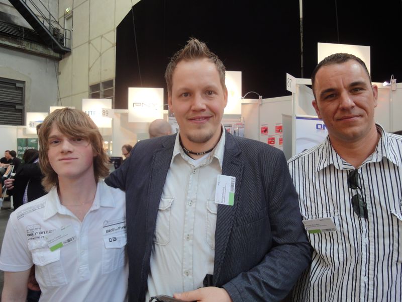 (v.l.) Marvin Teuber, Michael Kiesling, André Barufke, CMD (Archiv: Vogel Business Media)