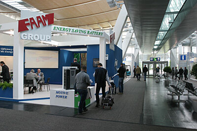 Zentrales Thema der Cemat 2011: moderne Batteriekonzepte für Flurförderzeuge. (Archiv: Vogel Business Media)