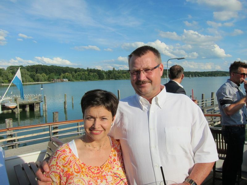 Christel Hoeppner (EMC) und Karsten Arlt (Orchestra) (Orchestra)