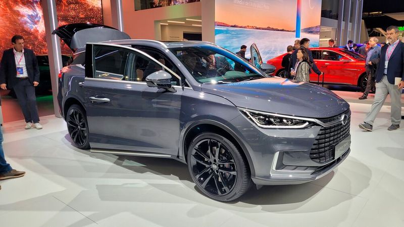 ... das Siebensitzer-SUV Tang, ... (Bild: Wehner/Vogel Communication Group)