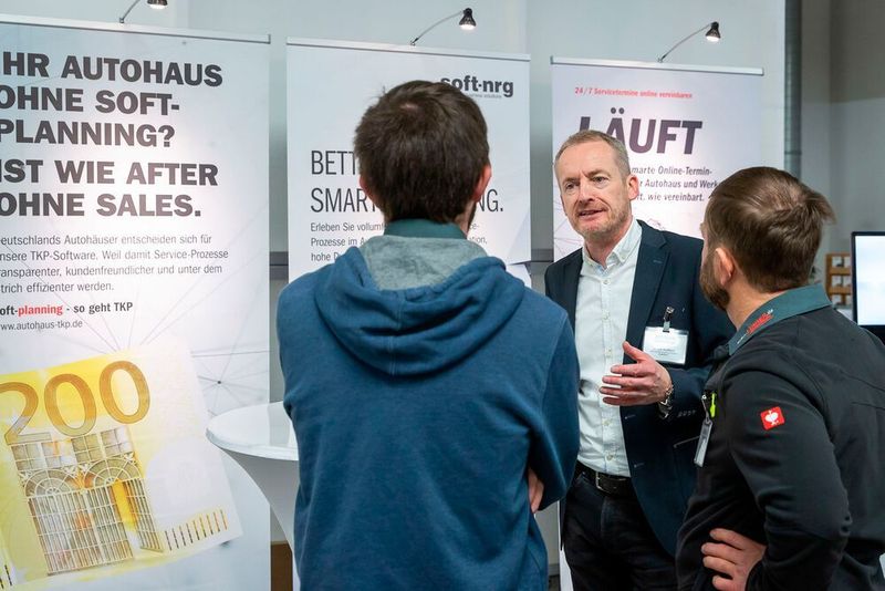 ... der softwareanbieter Soft NRG, ... (Stefan Bausewein)