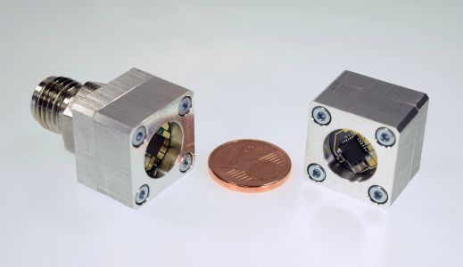 Bild 5: Kapazitiver Drucksensor im Alu-Gehäuse (Bild: Hahn-Schickard)