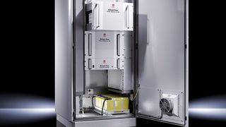 Diesel ade: Die Rittal Ri-Cell Flex ist die umweltfreundliche Lösung für die emissionsfreie Energiewandlung kombiniert mit hohem Gesamtwirkungsgrad. (Bild: Rittal)