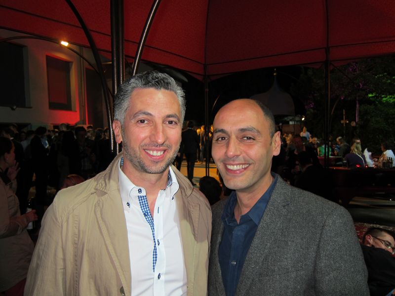 Unzertrennlich sind Nedzad Gutic (l.) und Bel Zidan, Samsung (Bild: IT-BUSINESS)