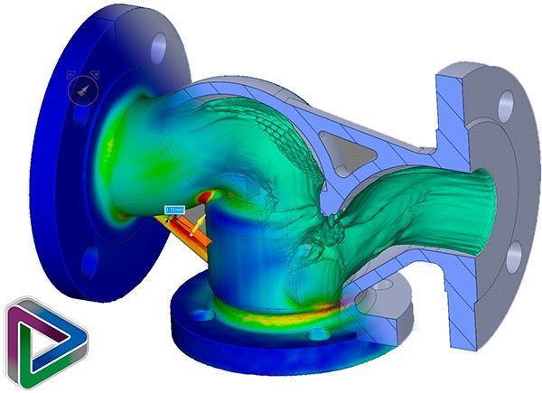 Discovery Live unterstützt fluidische, strukturelle und thermische Simulations-Applikationen (Ansys)
