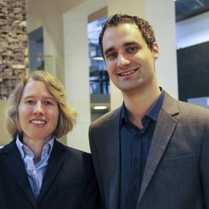 Die Autoren der Studie „Employer Branding 2.0 - Eine quantitative Untersuchung unter Studenten“ der Universität Liechtenstein: Dr. Susanne Durst, Assistenzprofessorin am Lehrstuhl für internationales Management, und Master-Student Christoph Hinteregger.